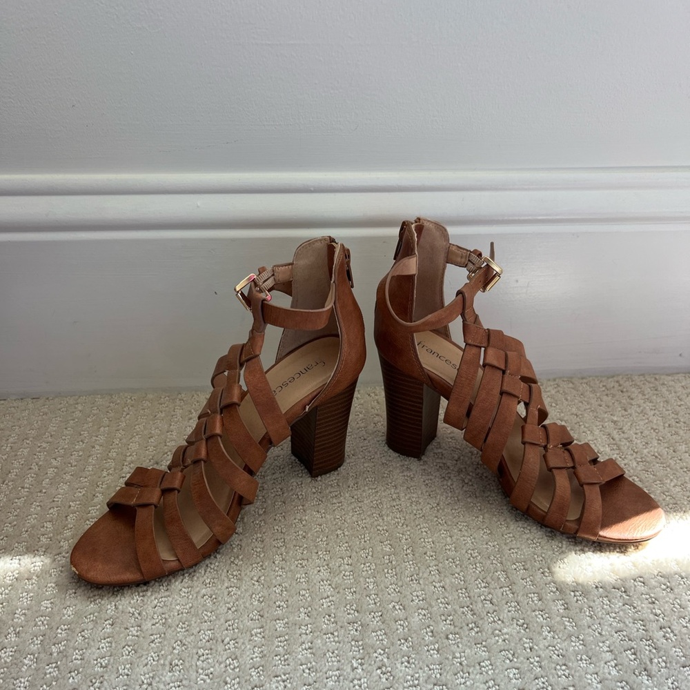 Francesca’s Brown Heeled Sandal